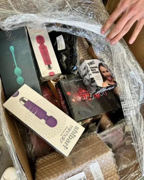 Wholesale Sex Toys Liquidation Pallets